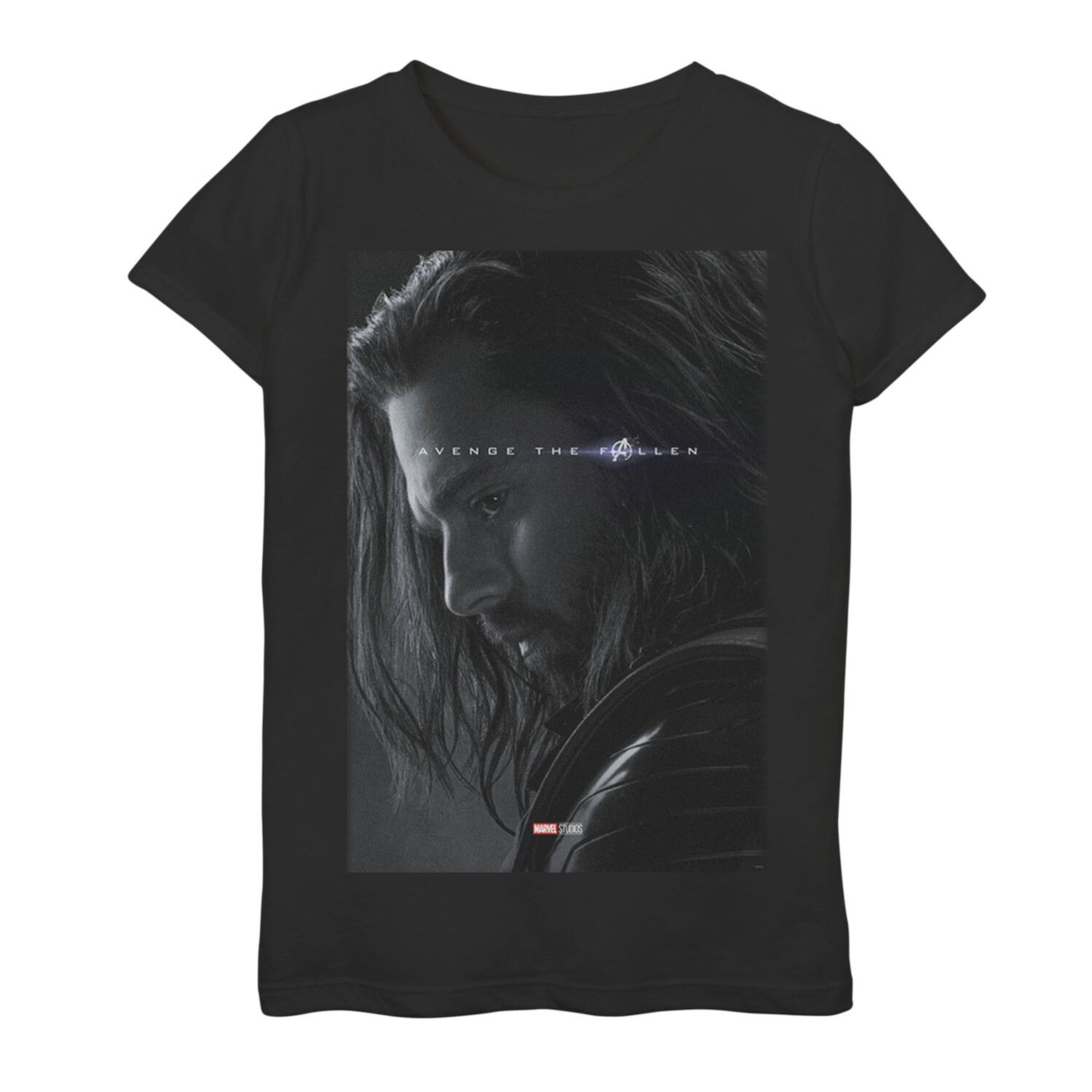 Футболка с рисунком «Bucky Barnes Avenge The Fallen» для девочек 7–16 лет «Marvel Avengers Endgame» Marvel
Футболка с рисунком «Bucky Barnes Avenge The Fallen» для девочек 7–16 лет «Marvel Avengers Endgame» Marvel