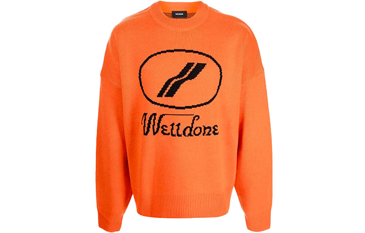 Свитер унисекс оранжевый WE11DONE
Свитер унисекс оранжевый WE11DONE