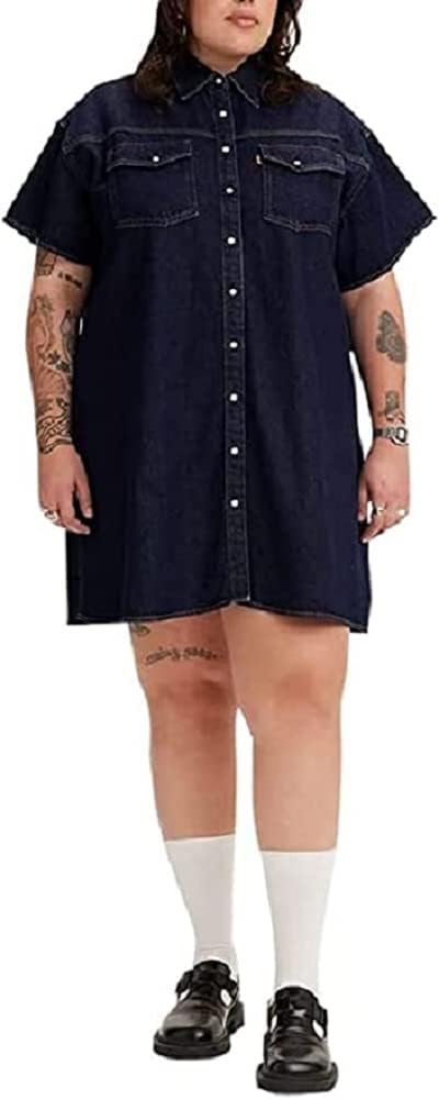 Женское платье Levi's Premium Elowen в стиле вестерн, Indigo Rinse
Женское платье Levi's Premium Elowen в стиле вестерн, Indigo Rinse
