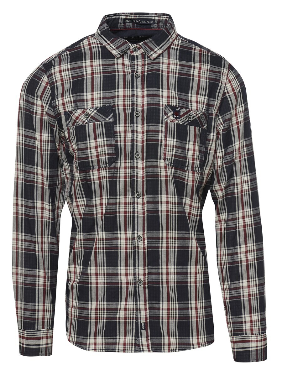 Рубашка на пуговицах стандартного кроя Koroshi, темно-синий
Рубашка на пуговицах стандартного кроя Koroshi, темно-синий