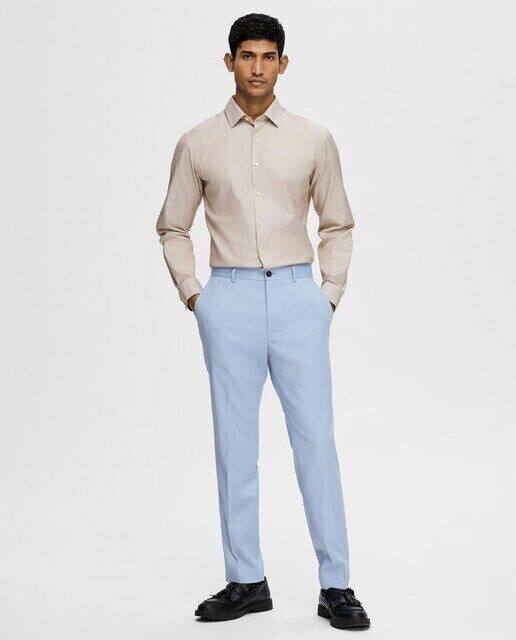 Мужские брюки узкого кроя Selected, светло-синий
Мужские брюки узкого кроя Selected, светло-синий