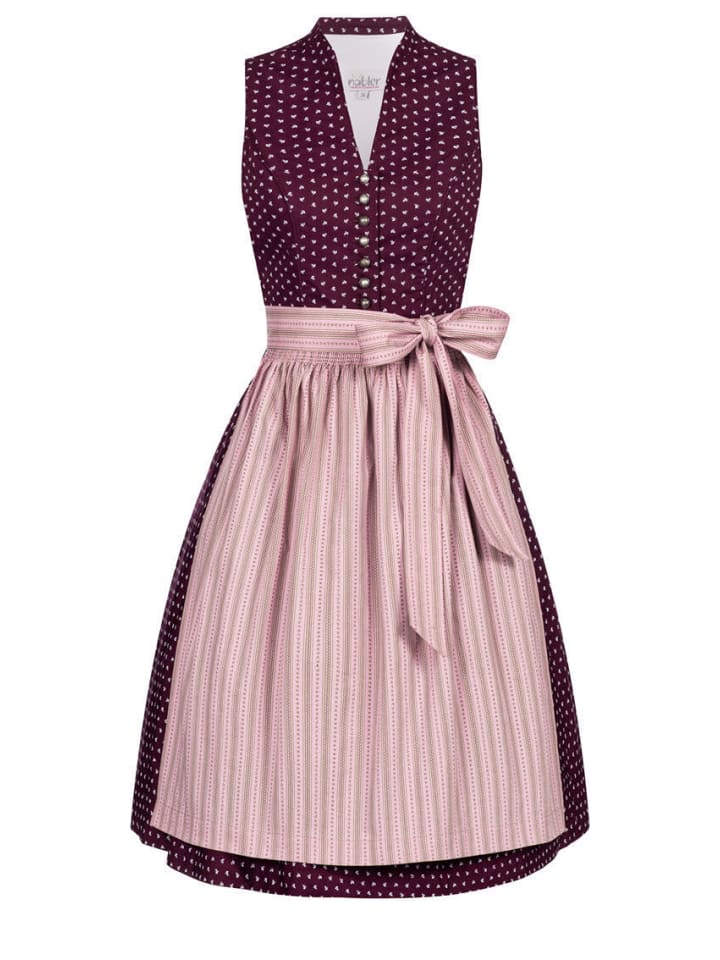 Nübler Дирндли миди «Рита» винно-красно-розового цвета
Nübler Дирндли миди «Рита» винно-красно-розового цвета