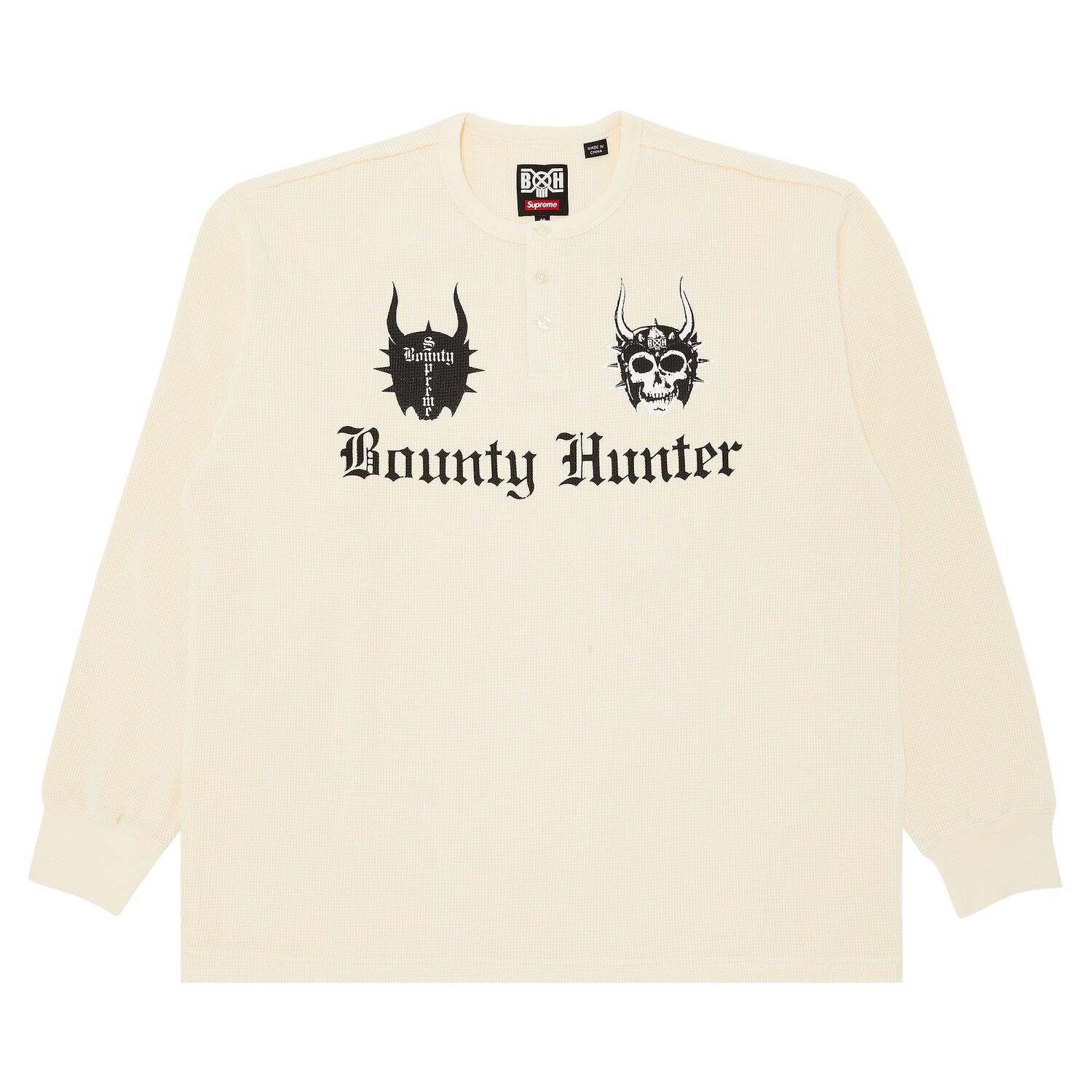 Термальный топ Henley с длинными рукавами Supreme x Bounty Hunter, цвет Натуральный
Термальный топ Henley с длинными рукавами Supreme x Bounty Hunter, цвет Натуральный