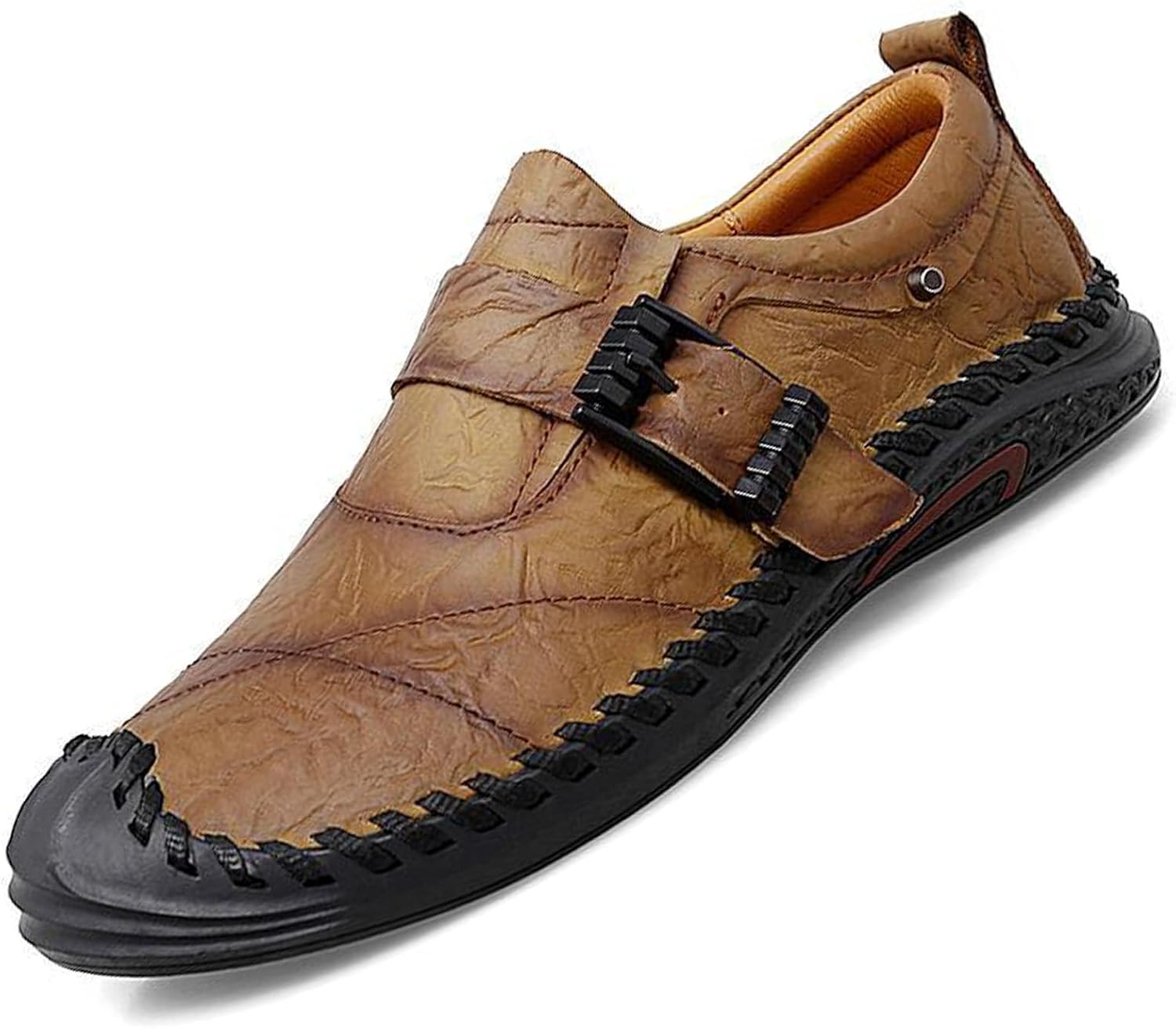 Мужские повседневные лоферы AngryMonkey, ручная работа, кожаные слипоны, стильные, с плоской мягкой подошвой, нескользящие, комфортные, для прогулок и работы на улице, хаки
Мужские повседневные лоферы AngryMonkey, ручная работа, кожаные слипоны, стильные, с плоской мягкой подошвой, нескользящие, комфортные, для прогулок и работы на улице, хаки