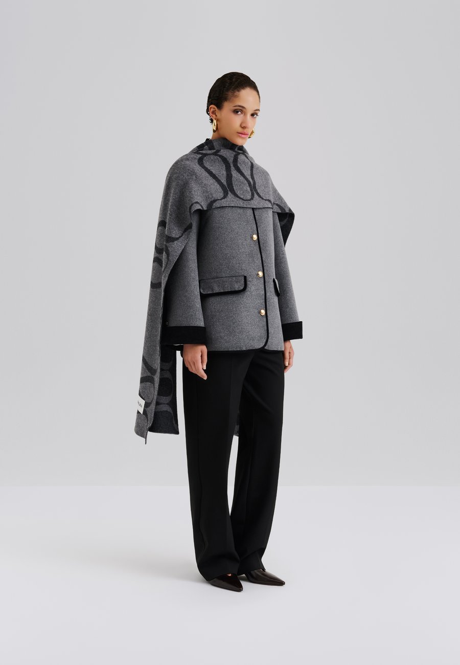 Шарф Malina MONOGRAM SCARF, Grey/Dark Grey
Шарф Malina MONOGRAM SCARF, Grey/Dark Grey