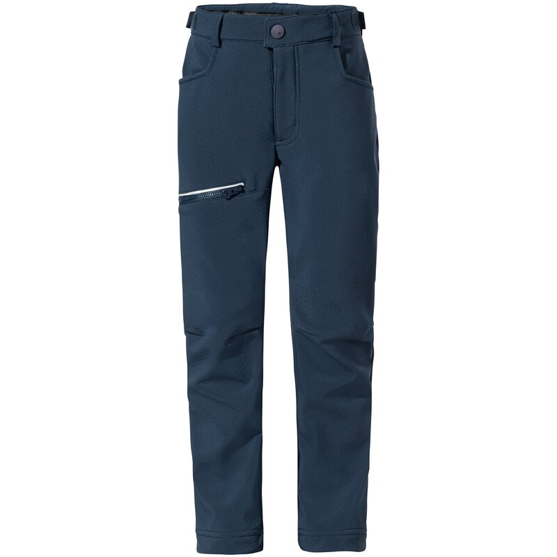 Узкие детские брюки из софтшелла кимса Vaude, цвет dark sea
Узкие детские брюки из софтшелла кимса Vaude, цвет dark sea