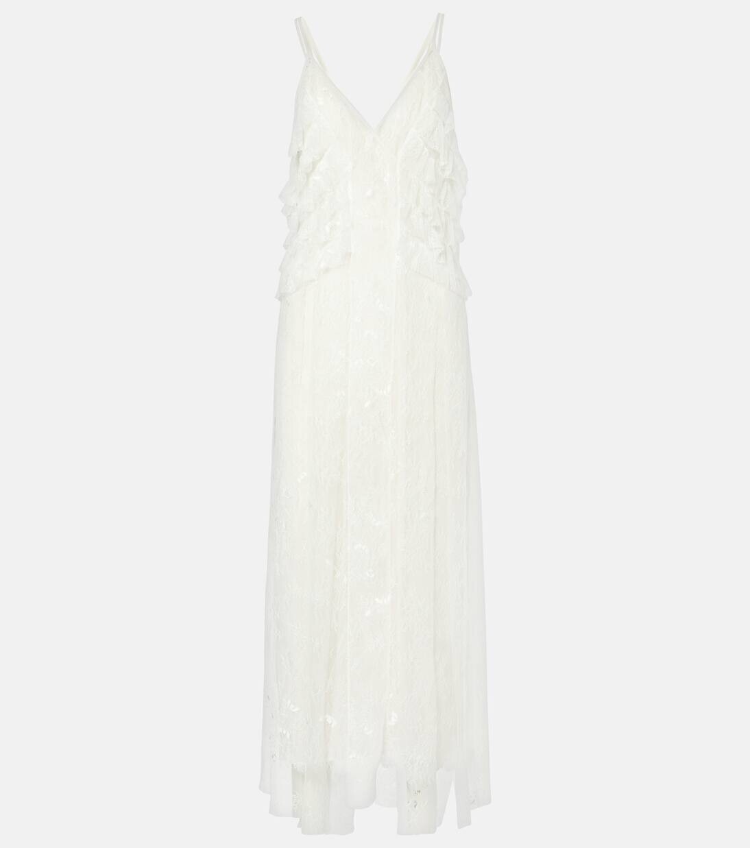 Платье-комбинация из кружева Blumarine, цвет white pearl
Платье-комбинация из кружева Blumarine, цвет white pearl