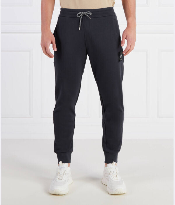 Спортивные штаны мужские Armani Exchange хлопковые на кулиске, синий
Спортивные штаны мужские Armani Exchange хлопковые на кулиске, синий