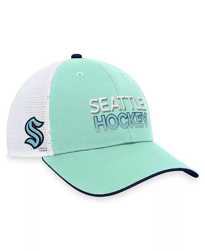 Мужская голубая регулируемая шапка Seattle Kraken Authentic Pro Rink Trucker Fanatics, синий
Мужская голубая регулируемая шапка Seattle Kraken Authentic Pro Rink Trucker Fanatics, синий