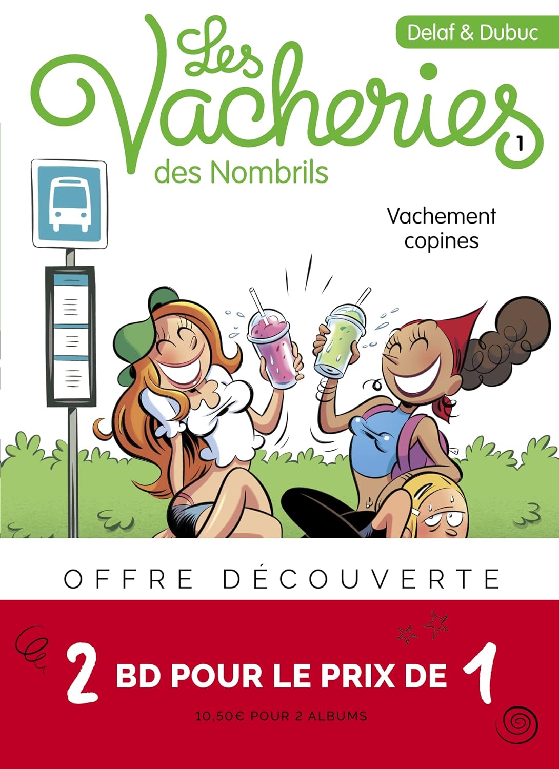 Bi-pack T2 + T1 (offert) Les vacheries des Nombrils / Edition spéciale (DUPUIS)
Bi-pack T2 + T1 (offert) Les vacheries des Nombrils / Edition spéciale (DUPUIS)