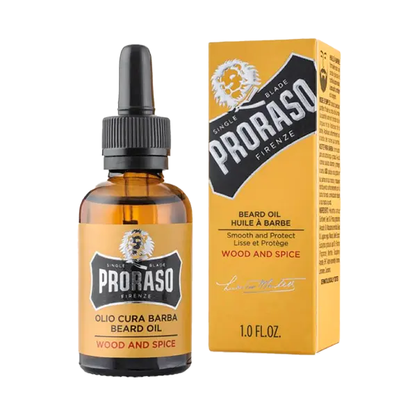 Масло для бороды, 30 мл Proraso Wood&Spice
Масло для бороды, 30 мл Proraso Wood&Spice