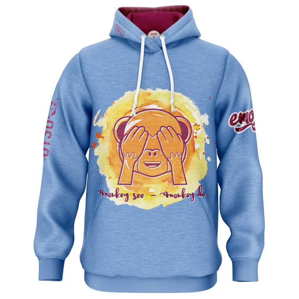 Худи Otso Emoji Monkey See, синий
Худи Otso Emoji Monkey See, синий