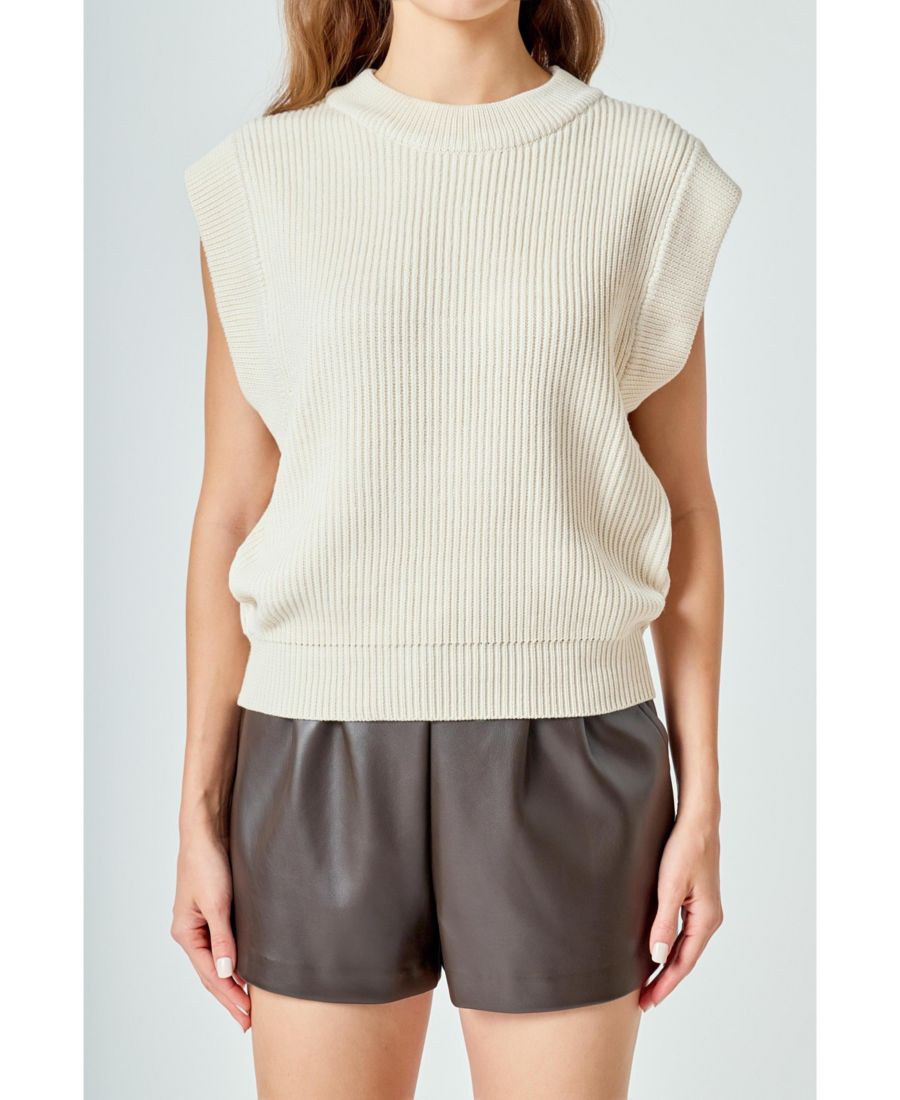 Женская трикотажная майка без рукавов с круглым вырезом endless rose, Cream
Женская трикотажная майка без рукавов с круглым вырезом endless rose, Cream