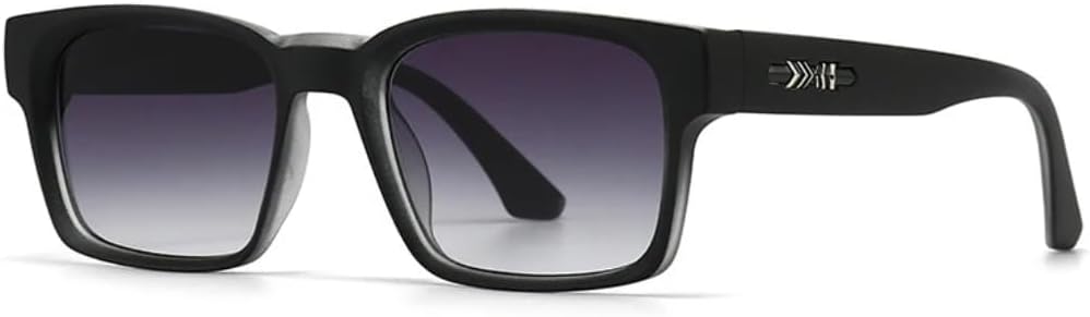 Модные женские солнцезащитные очки с градиентным затемнением, защита от УФ-излучения UV400, ретро-стиль, мужские солнцезащитные очки с заклепками TOIPASTN, Black Gray Gradient
Модные женские солнцезащитные очки с градиентным затемнением, защита от УФ-излучения UV400, ретро-стиль, мужские солнцезащитные очки с заклепками TOIPASTN, Black Gray Gradient