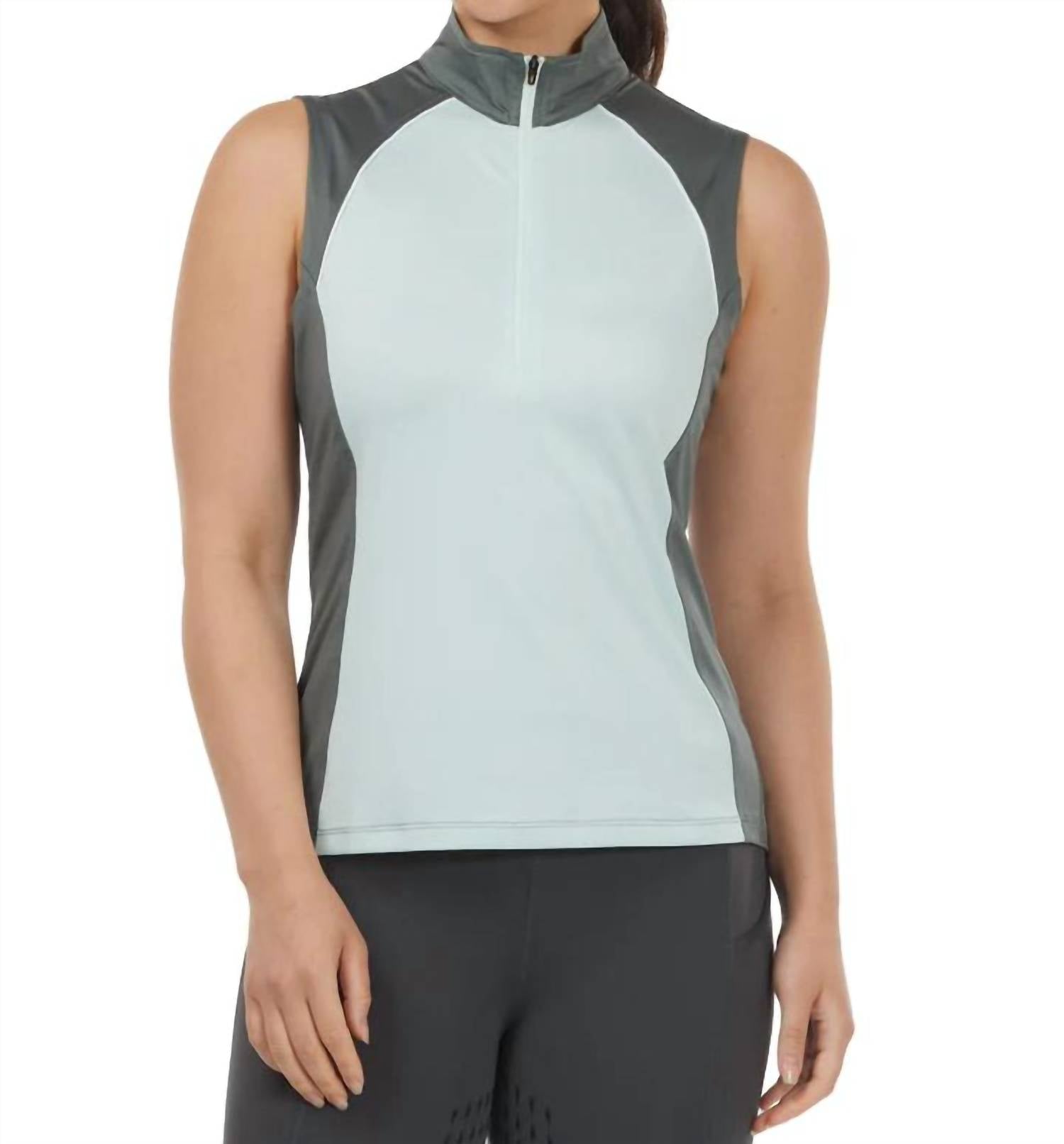 Харизма Кулкор бесшовный безрукавный солнцезащитный топ в цвете морская соль Kerrits, Seasalt
Харизма Кулкор бесшовный безрукавный солнцезащитный топ в цвете морская соль Kerrits, Seasalt