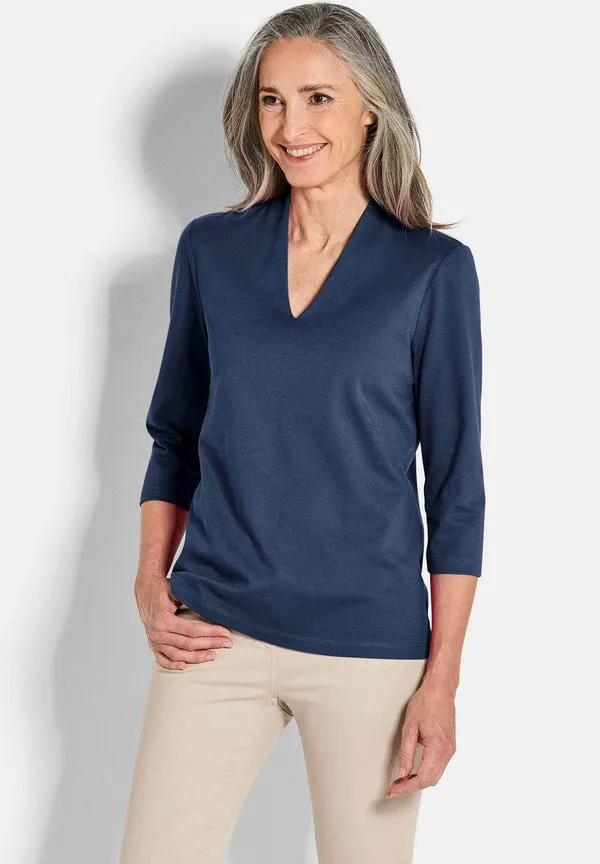 Футболка с длинными рукавами из австралийского трикотажа. Goldner, Navy, Синий, Футболка с длинными рукавами из австралийского трикотажа. Goldner, Navy
Футболка с длинными рукавами из австралийского трикотажа. Goldner, Navy, Синий, Футболка с длинными рукавами из австралийского трикотажа. Goldner, Navy