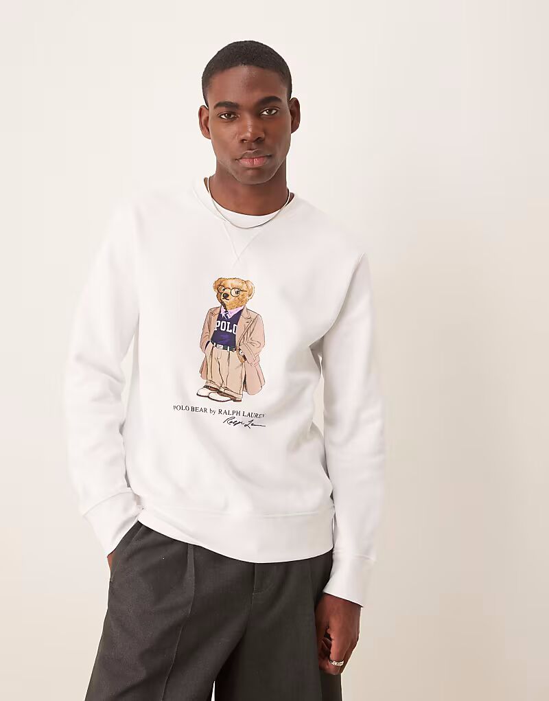 Толстовка Polo Ralph Lauren с принтом медведя в стиле ретро белого цвета
Толстовка Polo Ralph Lauren с принтом медведя в стиле ретро белого цвета