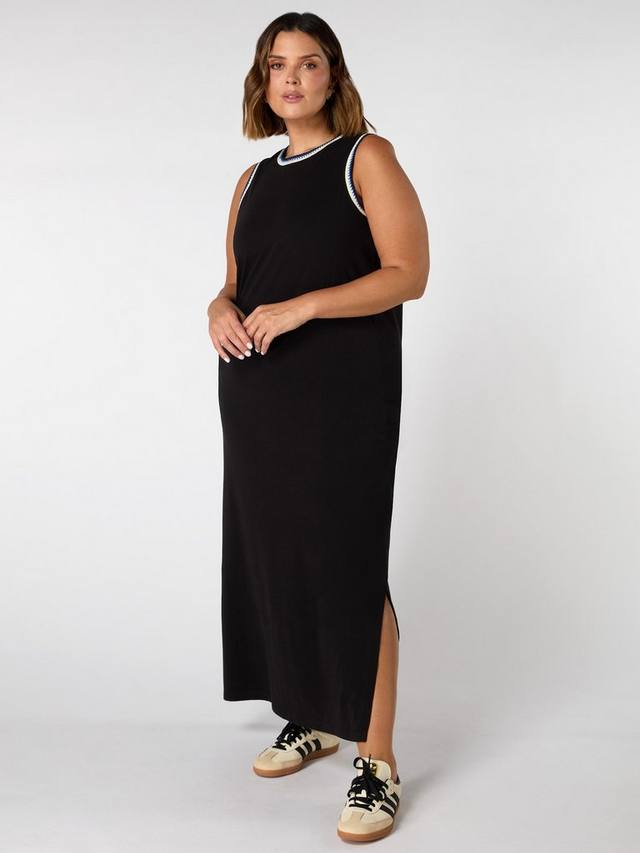 Платье макси Curve с кружевной отделкой Live Unlimited, Black
Платье макси Curve с кружевной отделкой Live Unlimited, Black