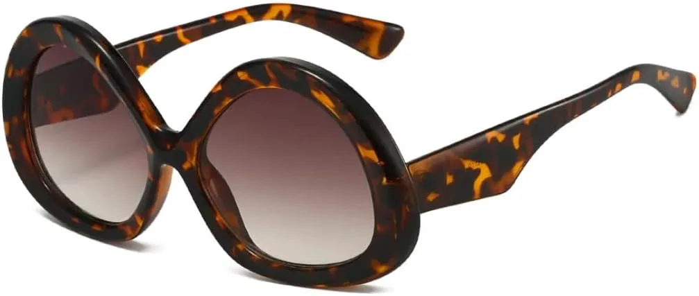 Роскошные овальные солнцезащитные очки с леопардовым градиентом для женщин, в стиле ретро, панк, для мужчин, с защитой от УФ-излучения UV400 HHZZYVY, Leopard Brown
Роскошные овальные солнцезащитные очки с леопардовым градиентом для женщин, в стиле ретро, панк, для мужчин, с защитой от УФ-излучения UV400 HHZZYVY, Leopard Brown