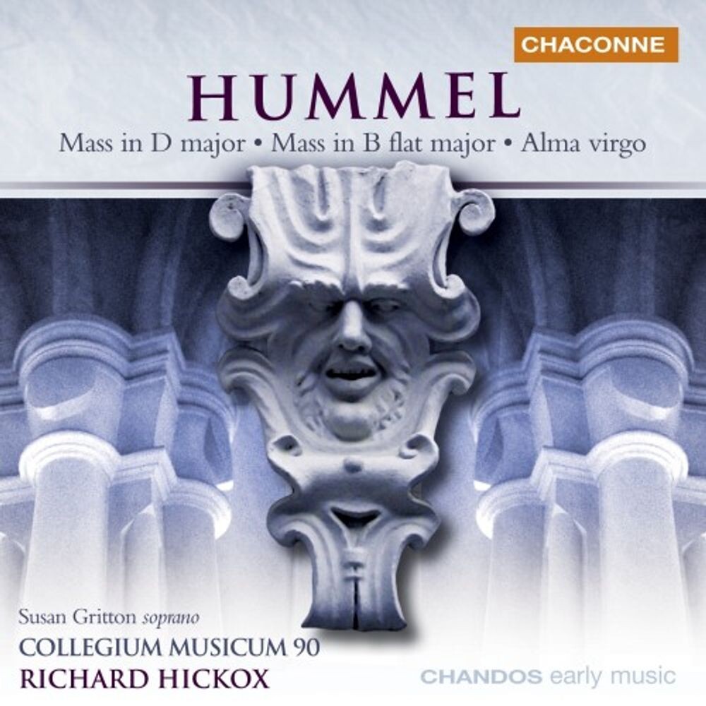 Диск CD Hummel: Mass in D major / Mass in B flat major - Johann Nepomuk Hummel, Susan Gritton, Collegium Musicum 90, Richard Hickox
Диск CD Hummel: Mass in D major / Mass in B flat major - Johann Nepomuk Hummel, Susan Gritton, Collegium Musicum 90, Richard Hickox