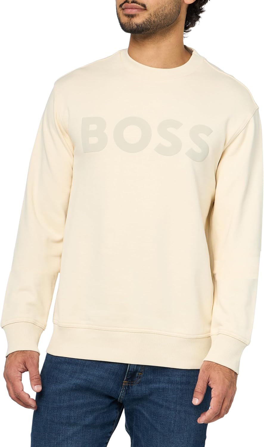 BOSS мужской свитшот с логотипом Bold Logo, френч терри, Seed Pearl
BOSS мужской свитшот с логотипом Bold Logo, френч терри, Seed Pearl