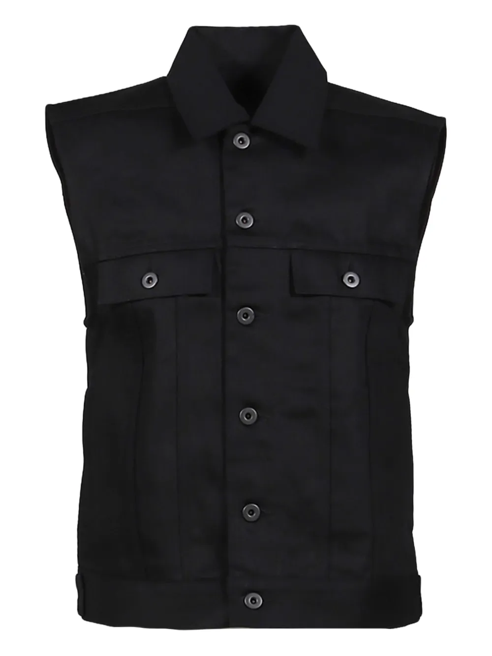 Куртка без рукавов Rick Owens DRKSHDW, черный
Куртка без рукавов Rick Owens DRKSHDW, черный