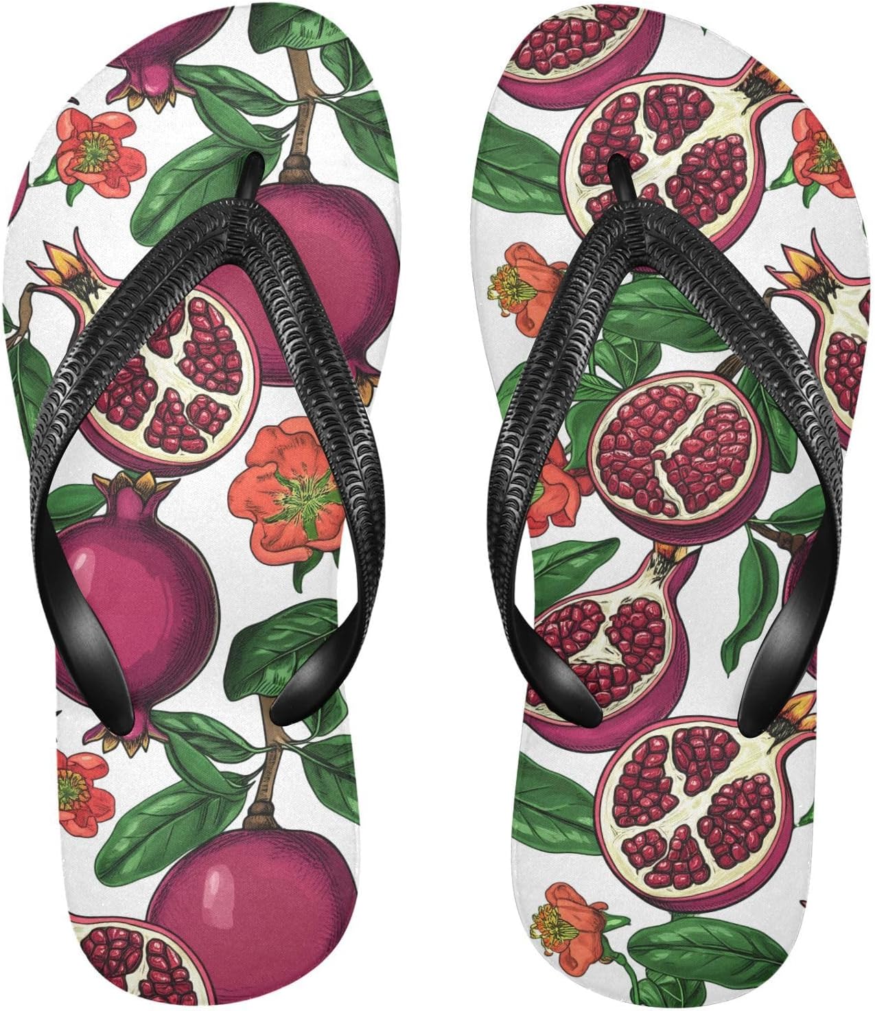 Женские и мужские белые шлепанцы с цветком граната, пляжные резиновые шлепанцы с противоскользящей подошвой для душа, летние тапочки Sinestour
Женские и мужские белые шлепанцы с цветком граната, пляжные резиновые шлепанцы с противоскользящей подошвой для душа, летние тапочки Sinestour