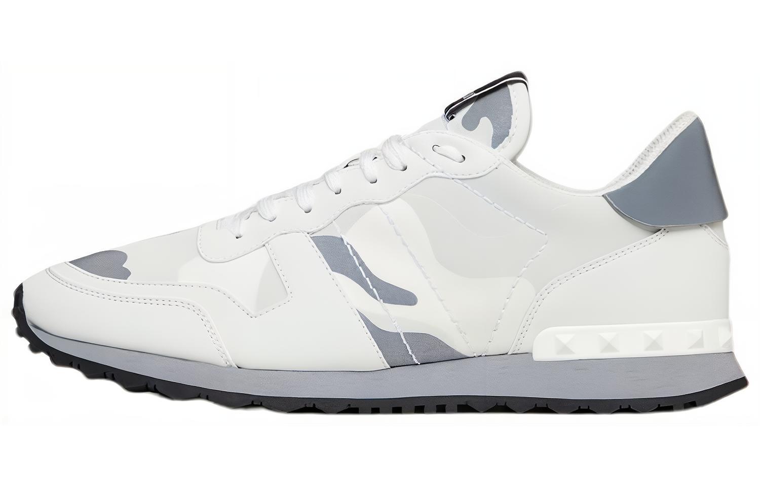 Valentino Низкие повседневные туфли Rockrunner GARAVANI, белые, мужские 
Valentino Низкие повседневные туфли Rockrunner GARAVANI, белые, мужские