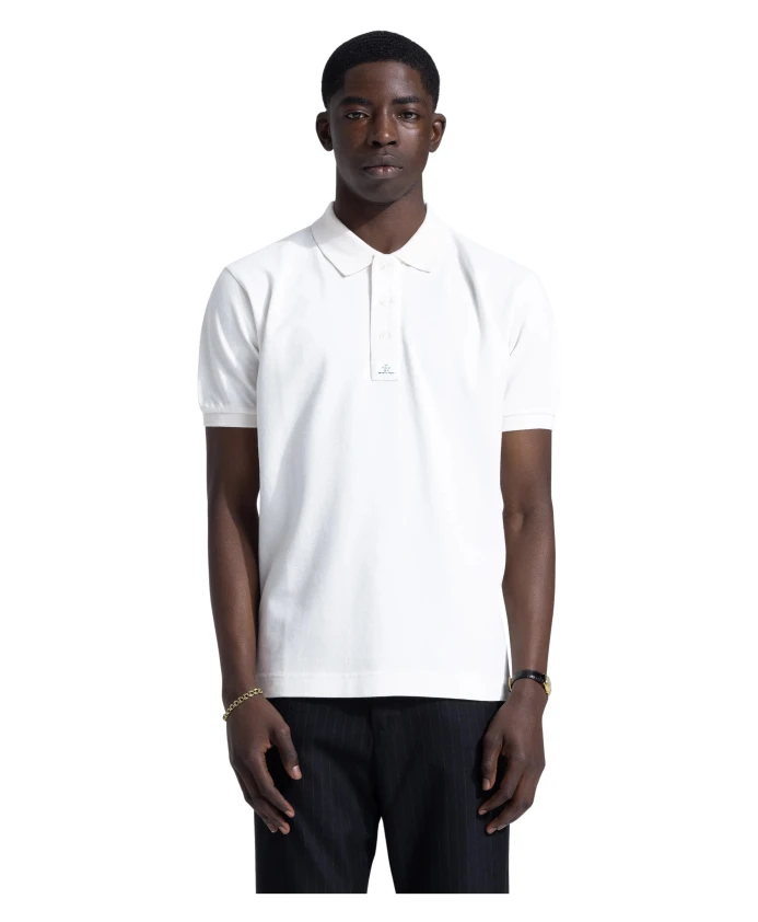 Белая рубашка-поло из пике Bram'S Fruit, белый
Белая рубашка-поло из пике Bram'S Fruit, белый