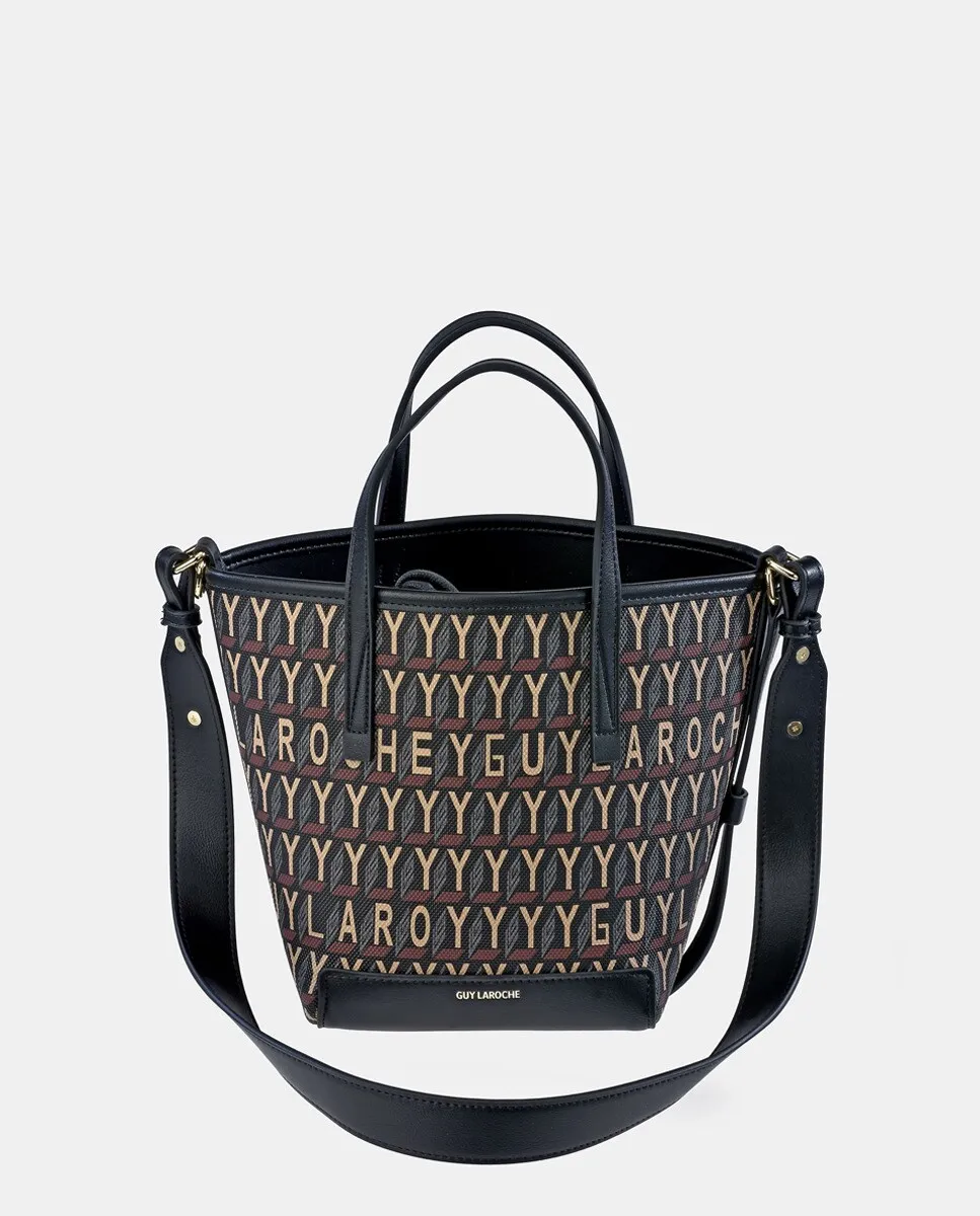 Сумка-ведро El Caballo из синей парусины с ручкой и ремнем на плечо Guy Laroche, мультиколор
Сумка-ведро El Caballo из синей парусины с ручкой и ремнем на плечо Guy Laroche, мультиколор