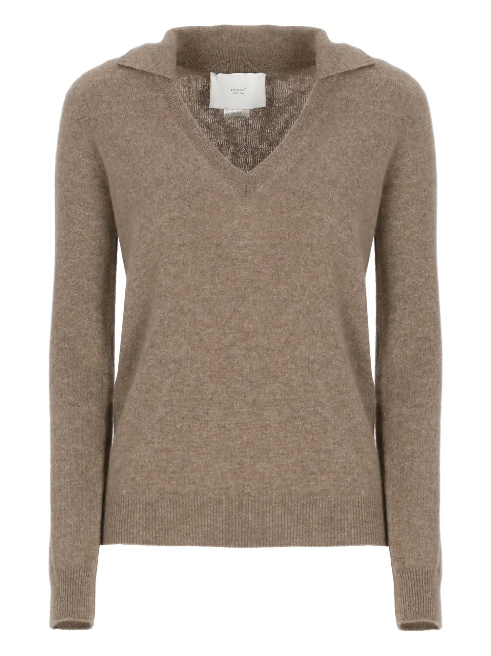 Поло с воротником и V-образным вырезом Vanisè, нейтральный
Поло с воротником и V-образным вырезом Vanisè, нейтральный