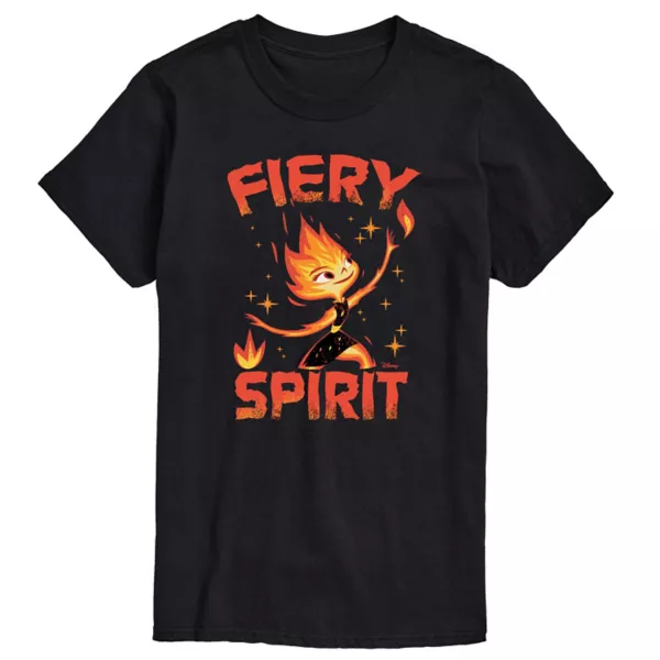Мужская футболка Elemental Fiery Spirit Licensed Character, черный
Мужская футболка Elemental Fiery Spirit Licensed Character, черный