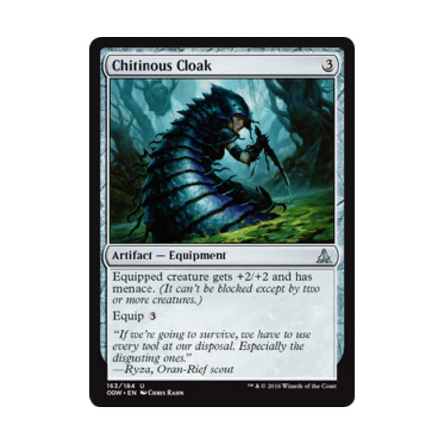 CCG Хитиновый плащ (U), MTG - Oath of the Gatewatch
CCG Хитиновый плащ (U), MTG - Oath of the Gatewatch