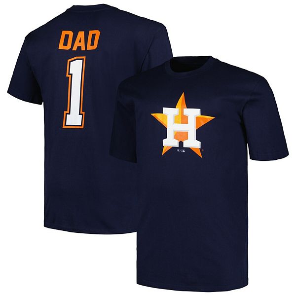 Мужская футболка Houston Astros Big & Tall #1 Dad в темно-синем цвете Profile
Мужская футболка Houston Astros Big & Tall #1 Dad в темно-синем цвете Profile