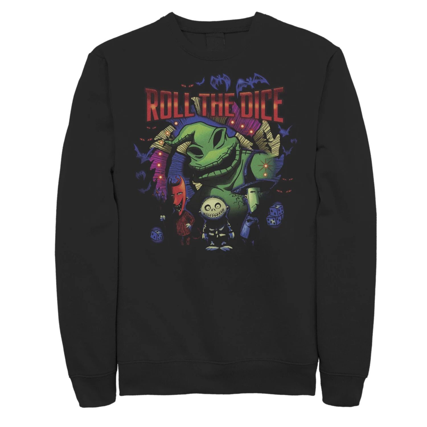 Мужской свитшот Disney The Nightmare Before Christmas Oogie Roll The Dice Licensed Character
Мужской свитшот Disney The Nightmare Before Christmas Oogie Roll The Dice Licensed Character