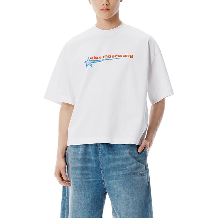 Футболка с рисунком звезд Alexander Wang, белый
Футболка с рисунком звезд Alexander Wang, белый