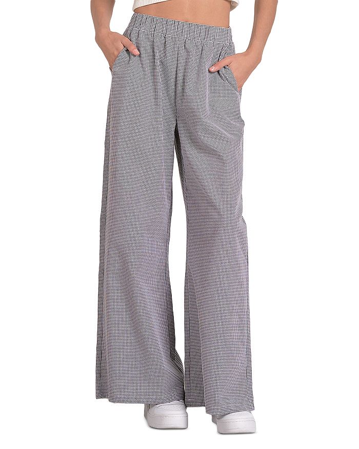 Брюки из ткани в полоску "пике" Elan, мультиколор
Брюки из ткани в полоску "пике" Elan, мультиколор