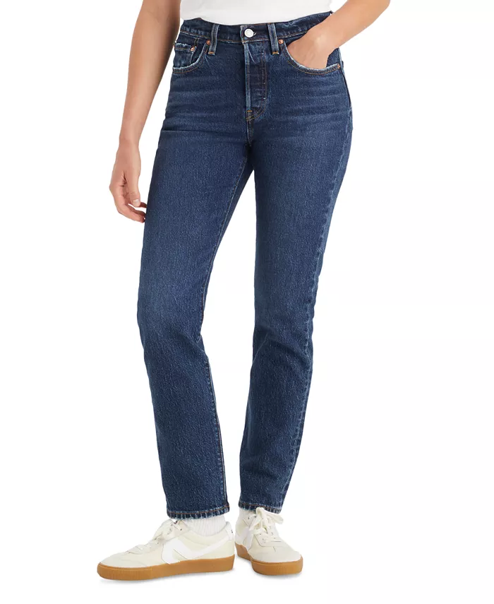 Женские джинсы 501 Original-Fit Straight-Leg Levi's, синий
Женские джинсы 501 Original-Fit Straight-Leg Levi's, синий