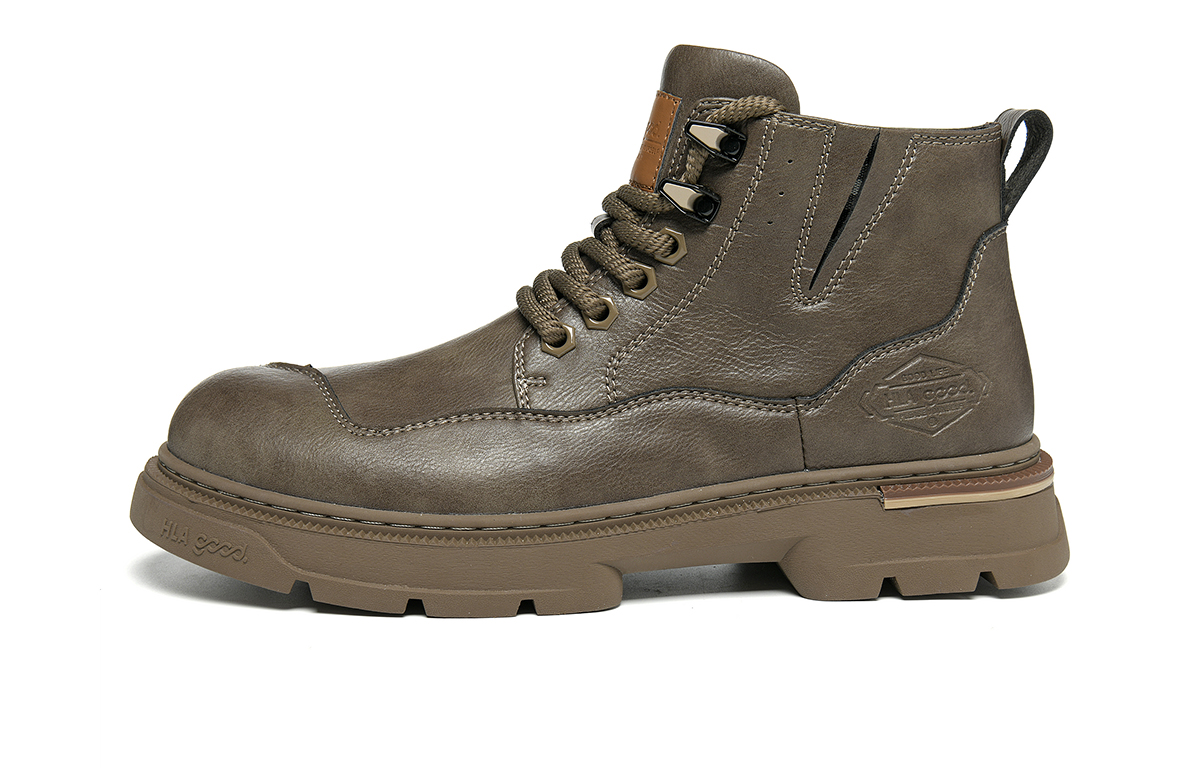 HLA Мужские ботинки Martin черно-коричневые, цвет Brown
HLA Мужские ботинки Martin черно-коричневые, цвет Brown