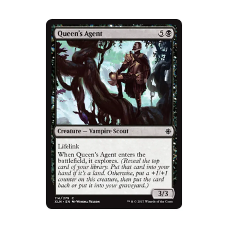 CCG Агент Королевы (клавиша C), MTG - Ixalan
CCG Агент Королевы (клавиша C), MTG - Ixalan