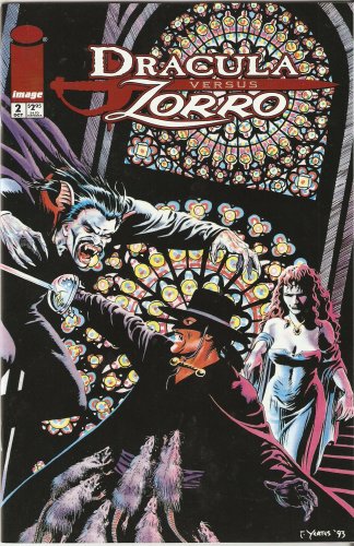 Dracula Versus Zorro #2 Vol. 3 October 1998 (Image Comics)
Dracula Versus Zorro #2 Vol. 3 October 1998 (Image Comics)