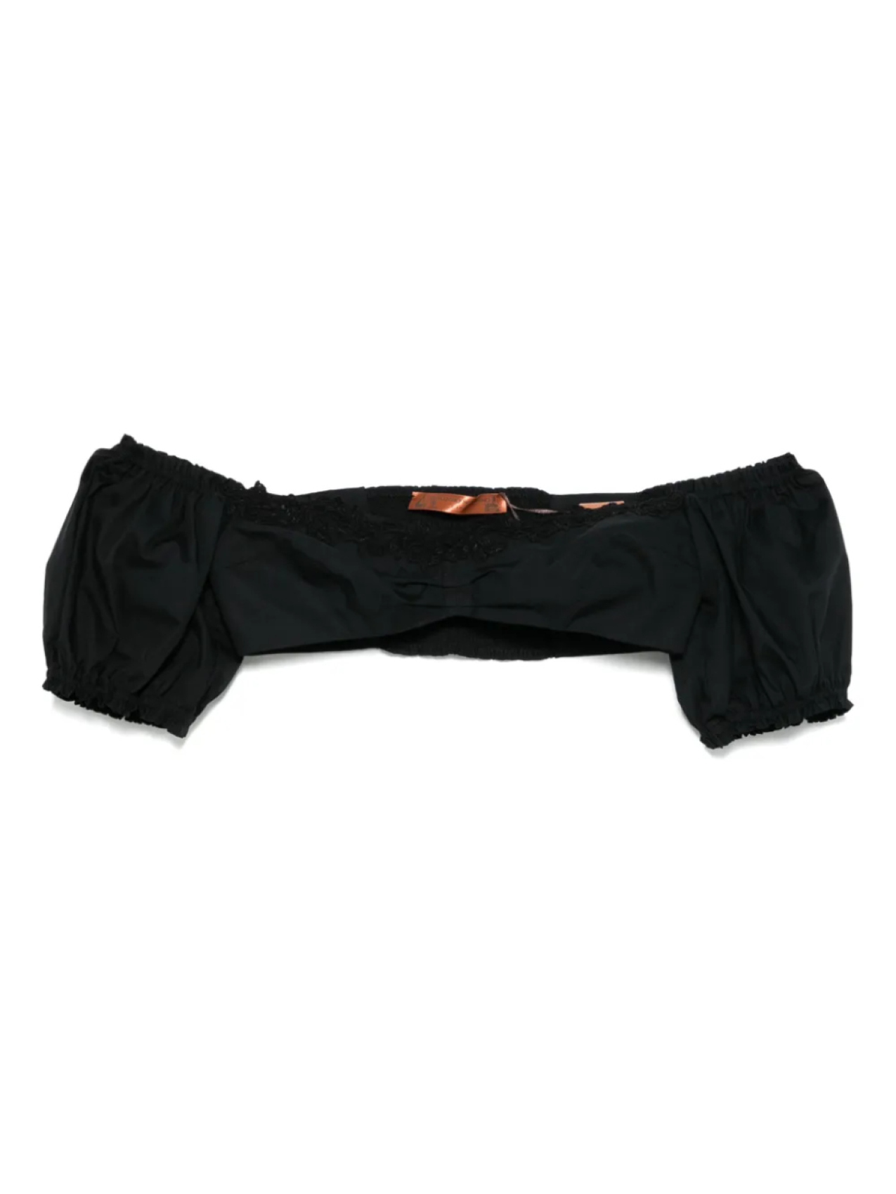 Блузка Ermanno Scervino off-shoulder top, черный
Блузка Ermanno Scervino off-shoulder top, черный