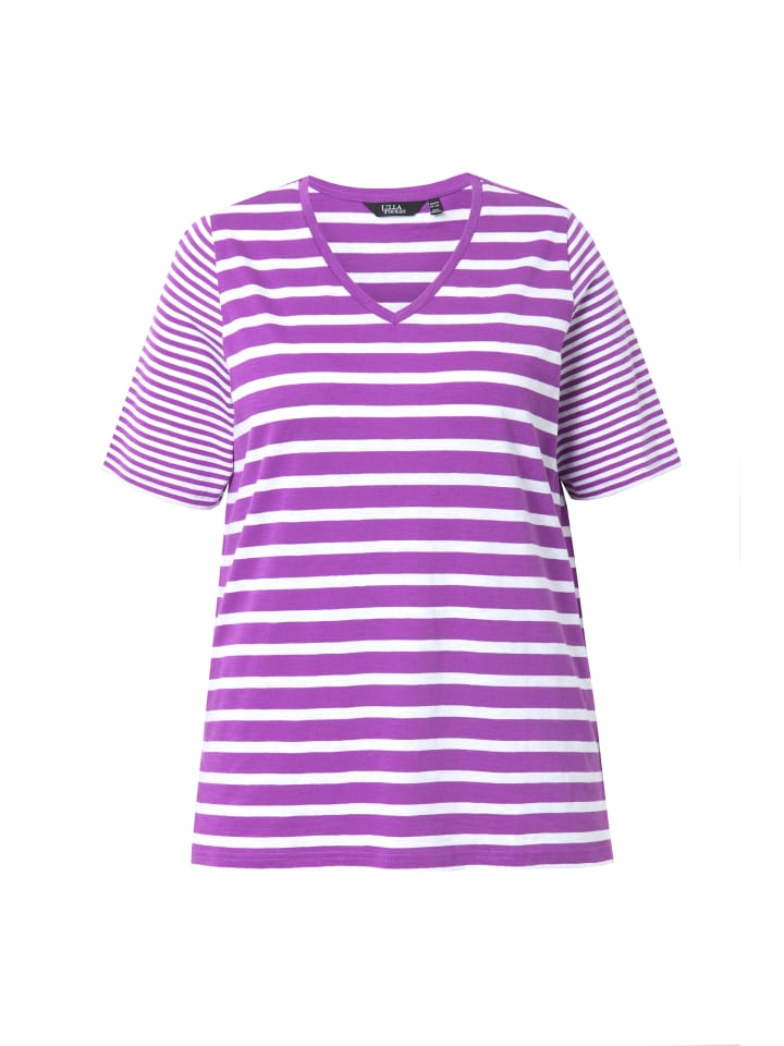 Футболка Ulla Popken, фиолетовый
Футболка Ulla Popken, фиолетовый