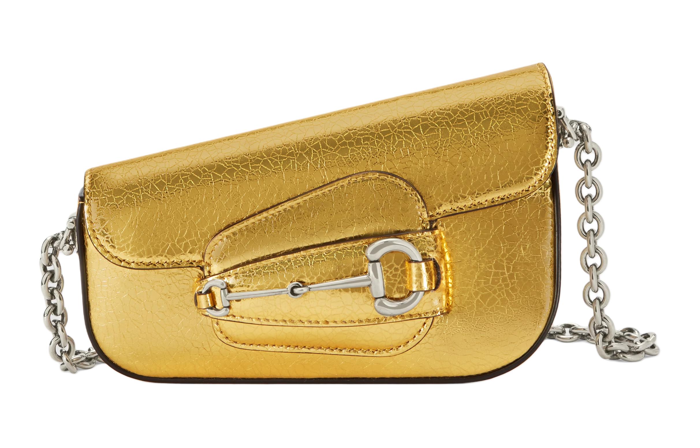 Кожаная переносная сумка-кроссбоди Horsebit 1955, мини-сумка через плечо для женщин gold GUCCI, Shopping Bag Set(Set+Shopping Bag)
Кожаная переносная сумка-кроссбоди Horsebit 1955, мини-сумка через плечо для женщин gold GUCCI, Shopping Bag Set(Set+Shopping Bag)