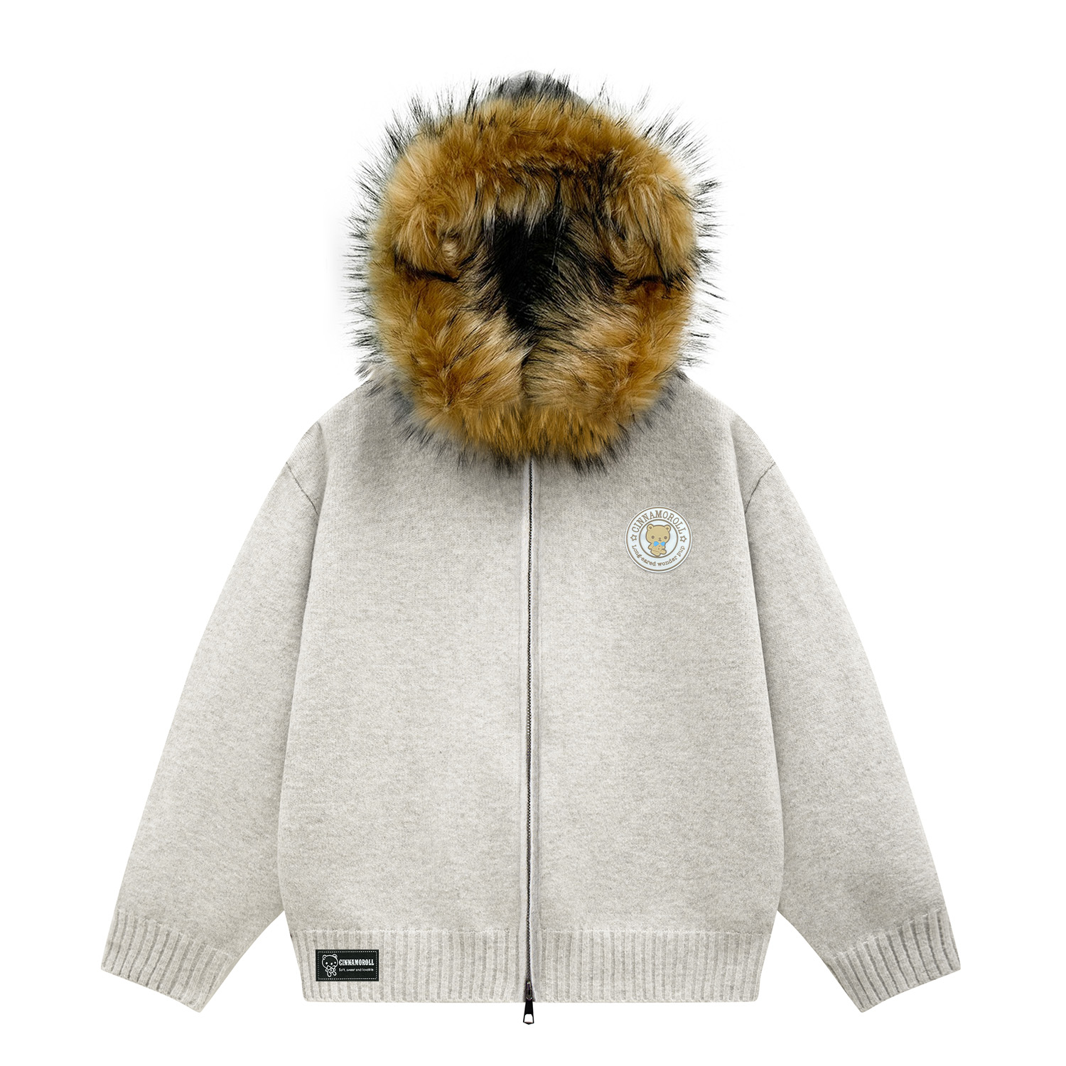 Кардиган вязаный unisex Cinnamoroll Yugui Dog Sanrio, светло- априкот
Кардиган вязаный unisex Cinnamoroll Yugui Dog Sanrio, светло- априкот