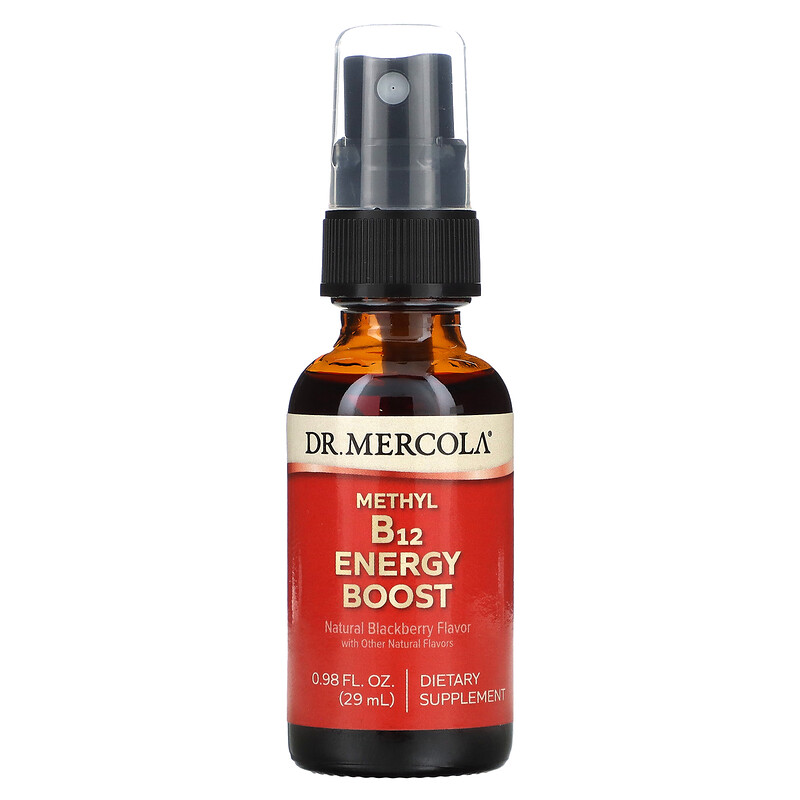 Dr. Mercola, Methyl B12 Energy Booster, натуральная ежевика, 1000 мкг, 29 мл (0,98 жидк. Унции)
Dr. Mercola, Methyl B12 Energy Booster, натуральная ежевика, 1000 мкг, 29 мл (0,98 жидк. Унции)