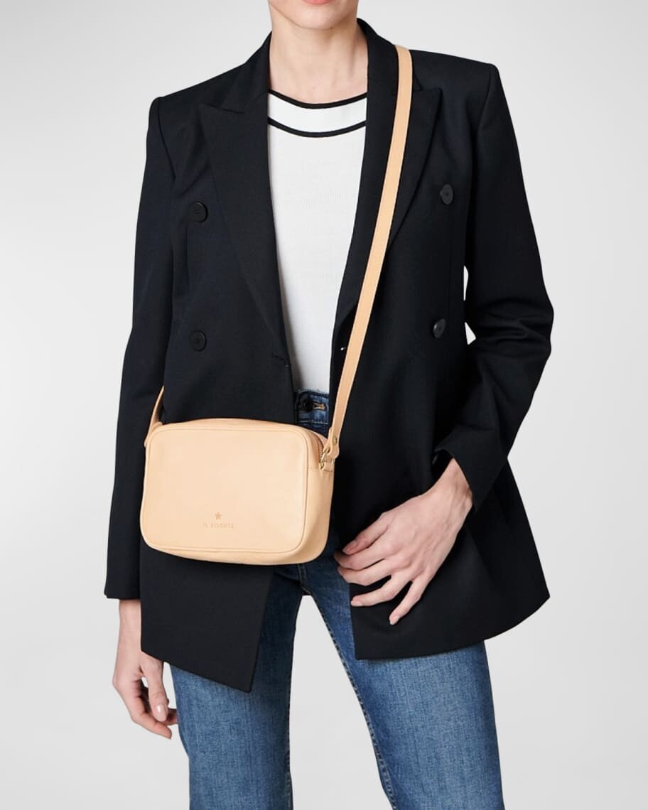 Кожаная сумка через плечо Oliveta Vacchetta с фотокамерой Il Bisonte 
Кожаная сумка через плечо Oliveta Vacchetta с фотокамерой Il Bisonte