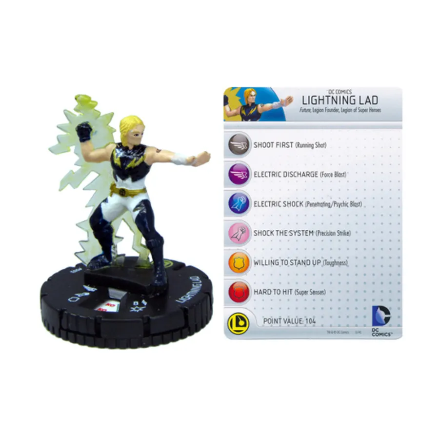 Молниеносный парень № 003, DC HeroClix - Superman and the Legion of Superheroes - Singles
Молниеносный парень № 003, DC HeroClix - Superman and the Legion of Superheroes - Singles