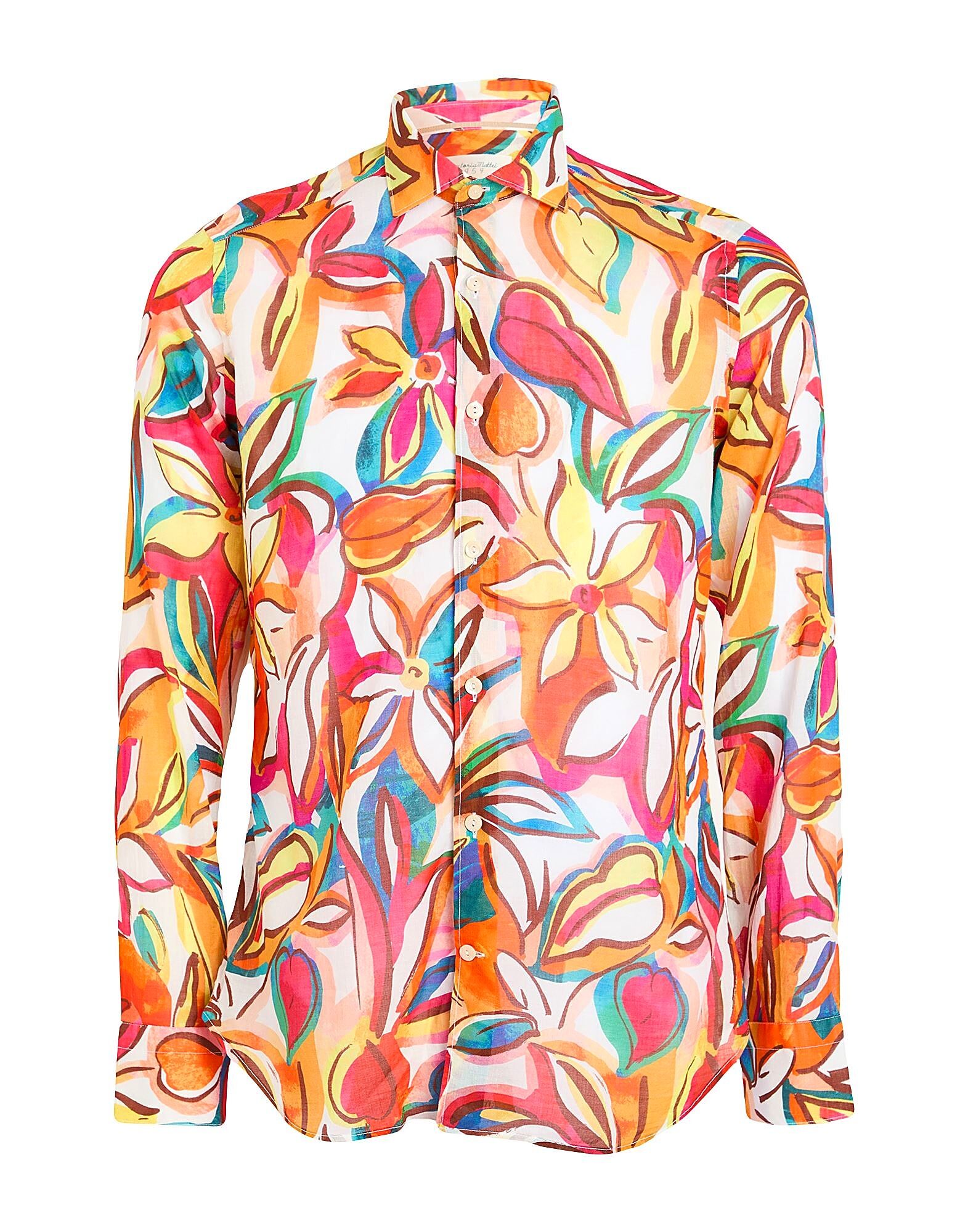Рубашка Tintoria Mattei 954, оранжевый
Рубашка Tintoria Mattei 954, оранжевый