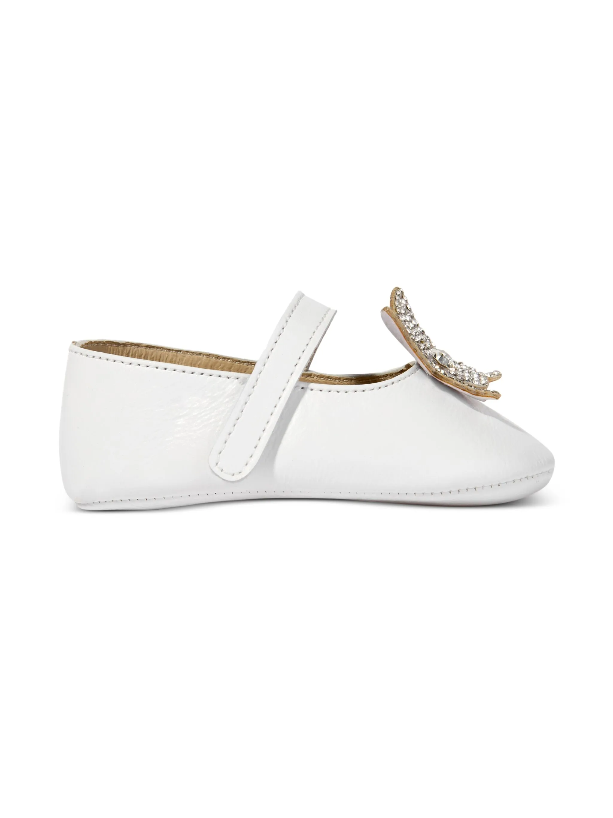 Декорированные балетки Babywalker, белый
Декорированные балетки Babywalker, белый